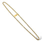 5PT 8.53CTW 14KT YELLOW GOLD BLACK DIAMOND TENNIS CHAIN