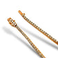 2Pt 14Kt ROSE GOLD ROUND-CUT DIAMOND TENNIS BRACELET 2.02CTW