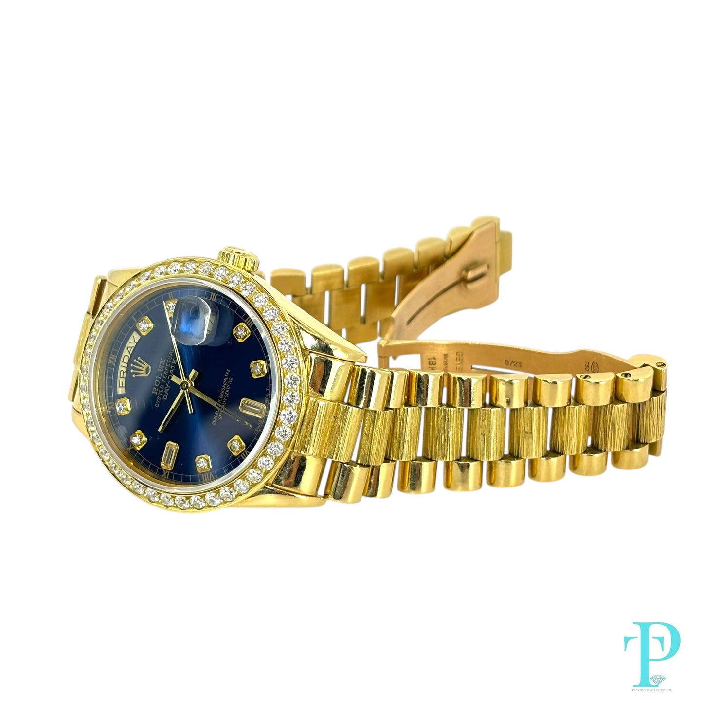 36MM ROLEX DAY-DATE(PRESIDENTIAL) 18KT YELLOW GOLD