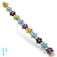 10KT YELLOW GOLD “FLOWERS OF SPRING” LADIES BRACELET