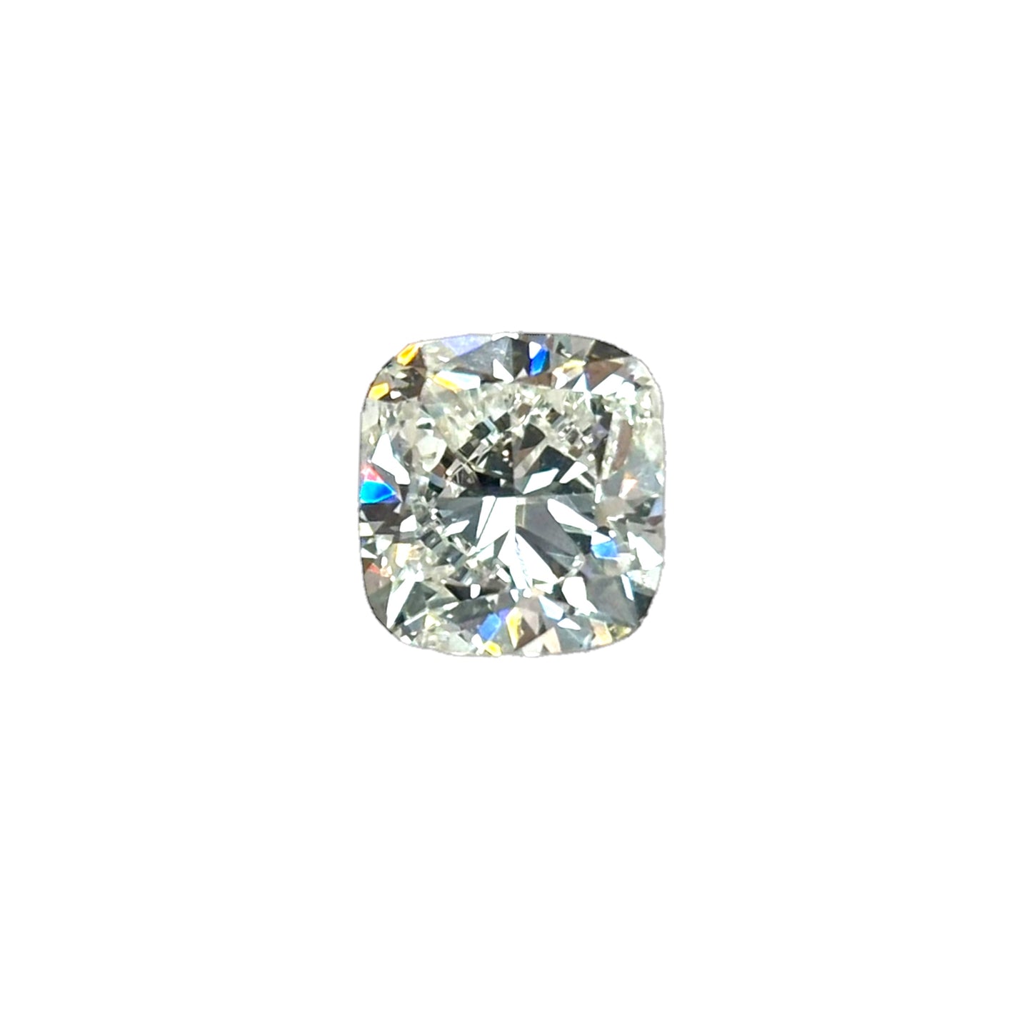 3.06CTW CUSHION-CUT F-COLOR / VS-1 IGI CERTIFIED LAB-GROWN DIAMOND
