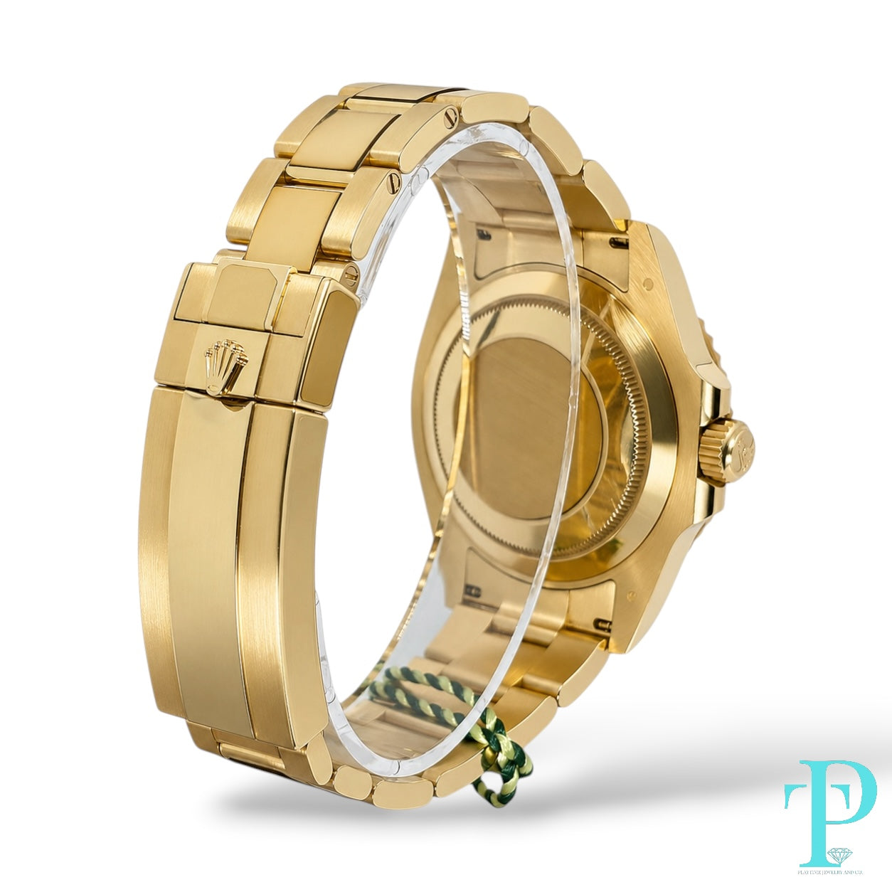 PRE-OWNED 41MM ROLEX SUBMARINER 18KT GOLD MENS WATCH REF.126618LB