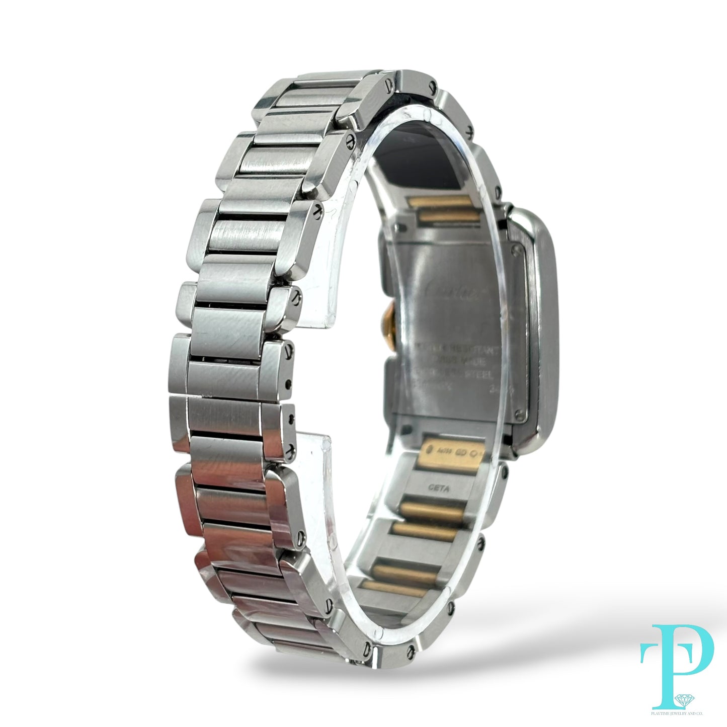 Pre-Owned 31MM Cartier Tank Anglaise Ref.3485 (2014)
