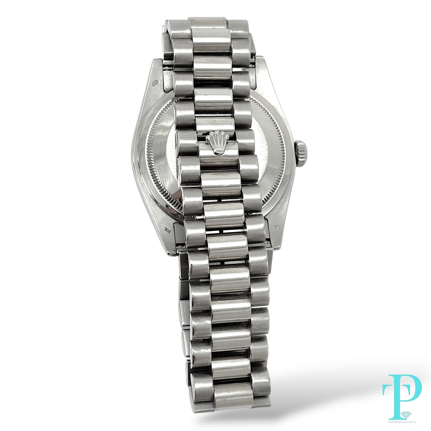 36MM ROLEX DAY-DATE 18KT WHITE GOLD MENS WATCH REF.228238