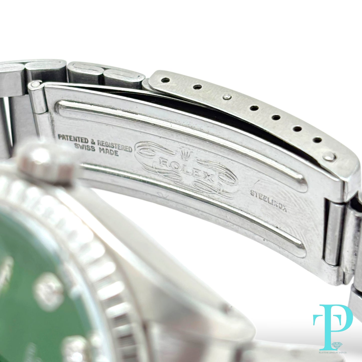 36MM ROLEX DATE / GREEN DIAL / REF.1601