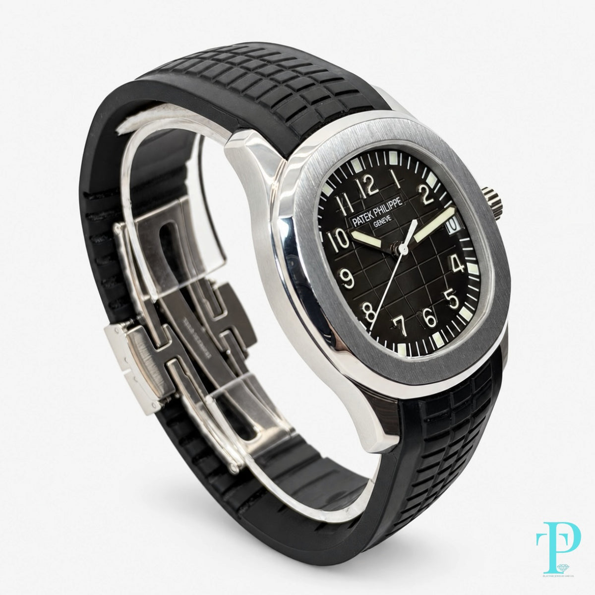 PRE-OWNED 38MM PATEK PHILIPPE AQUANAUT 5165A-001