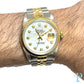 36MM ROLEX DATEJUST 18KT YELLOW GOLD TWO-TONE WITH STEEL. REF.16013