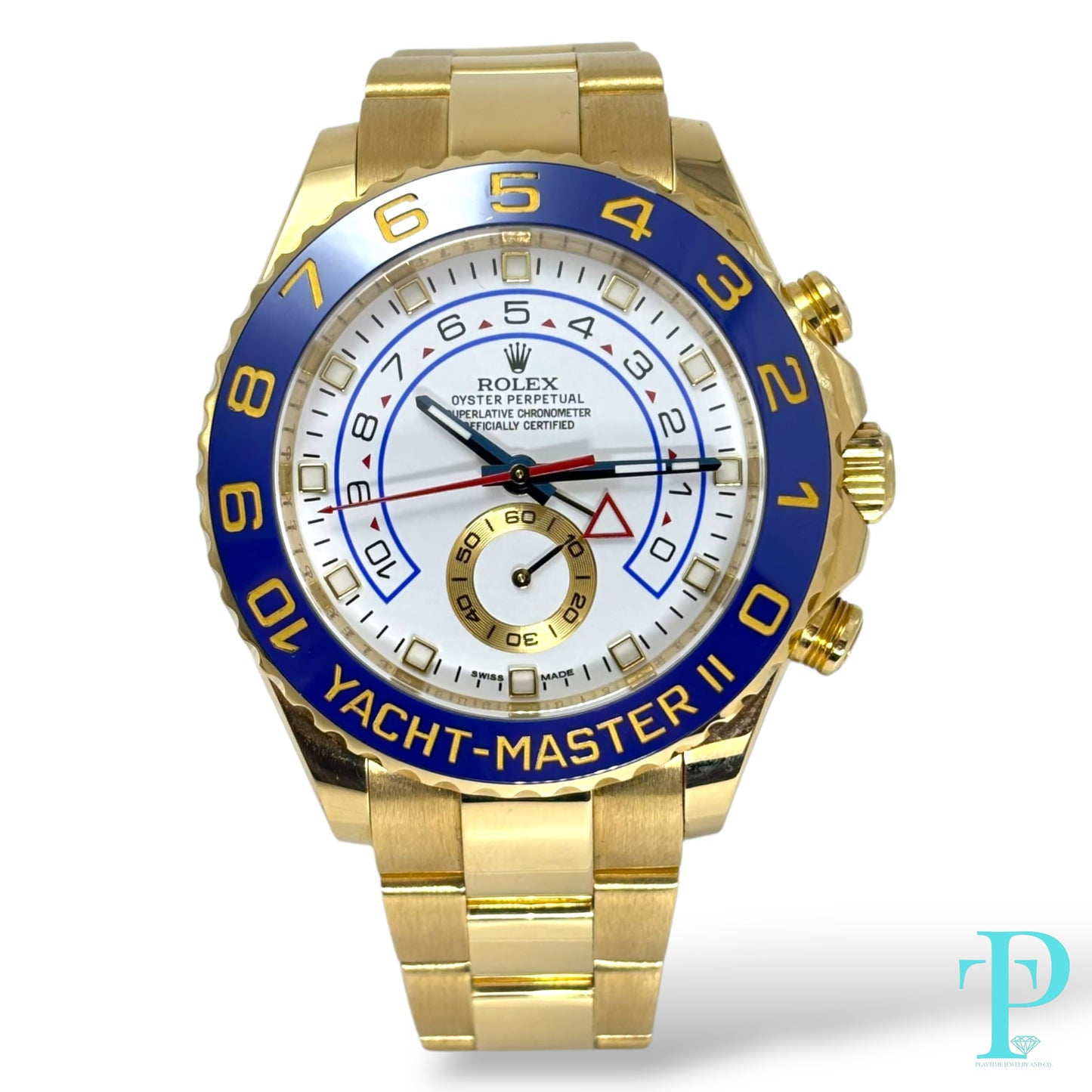 44MM ROLEX YACHT-MASTER II REF. 116688 / 18KT YELLOW GOLD