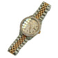 ROLEX DATEJUST 16CTW ROSE GOLD BUSTDOWN | ARABIC DIAL | JUBILEE | 36MM 16013