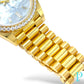 40MM ROLEX DAY-DATE 18KT GOLD MENS WATCH