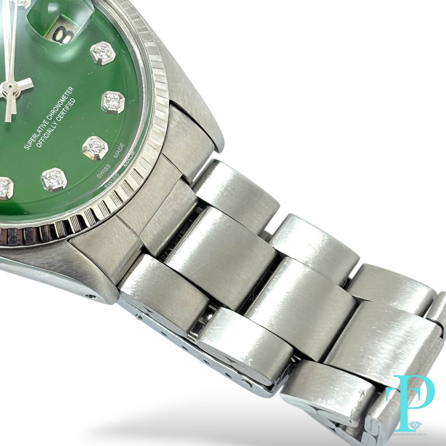 36MM ROLEX DATE / GREEN DIAL / REF.1601