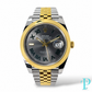 PRE-OWNED 41MM ROLEX DATEJUST 18KT TWO-TONE MENS WATCH REF.126333