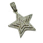 SOLID 14Kt VVS-1 NATURAL DIAMOND “STAR” PENDANT