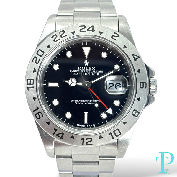 PRE-OWNED 40MM ROLEX EXPLORER II / REF. 16570 (1989-2011)
