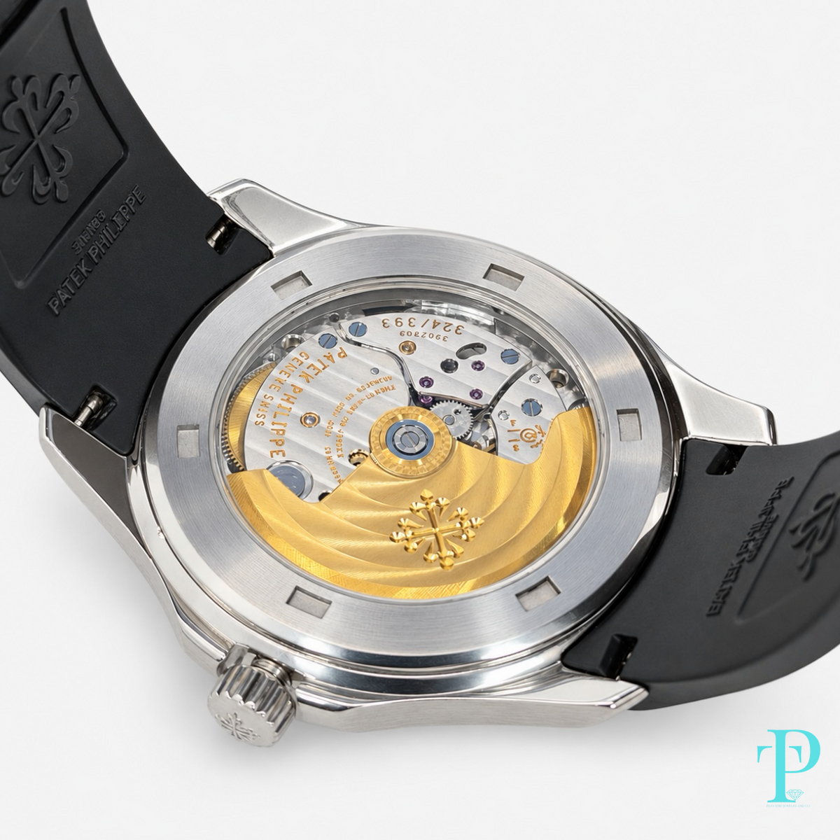 PRE-OWNED 38MM PATEK PHILIPPE AQUANAUT 5165A-001
