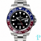 PRE-OWNED 40MM ROLEX GMT-MASTER II OYSTER BRACELET (PEPSI) REF.126710