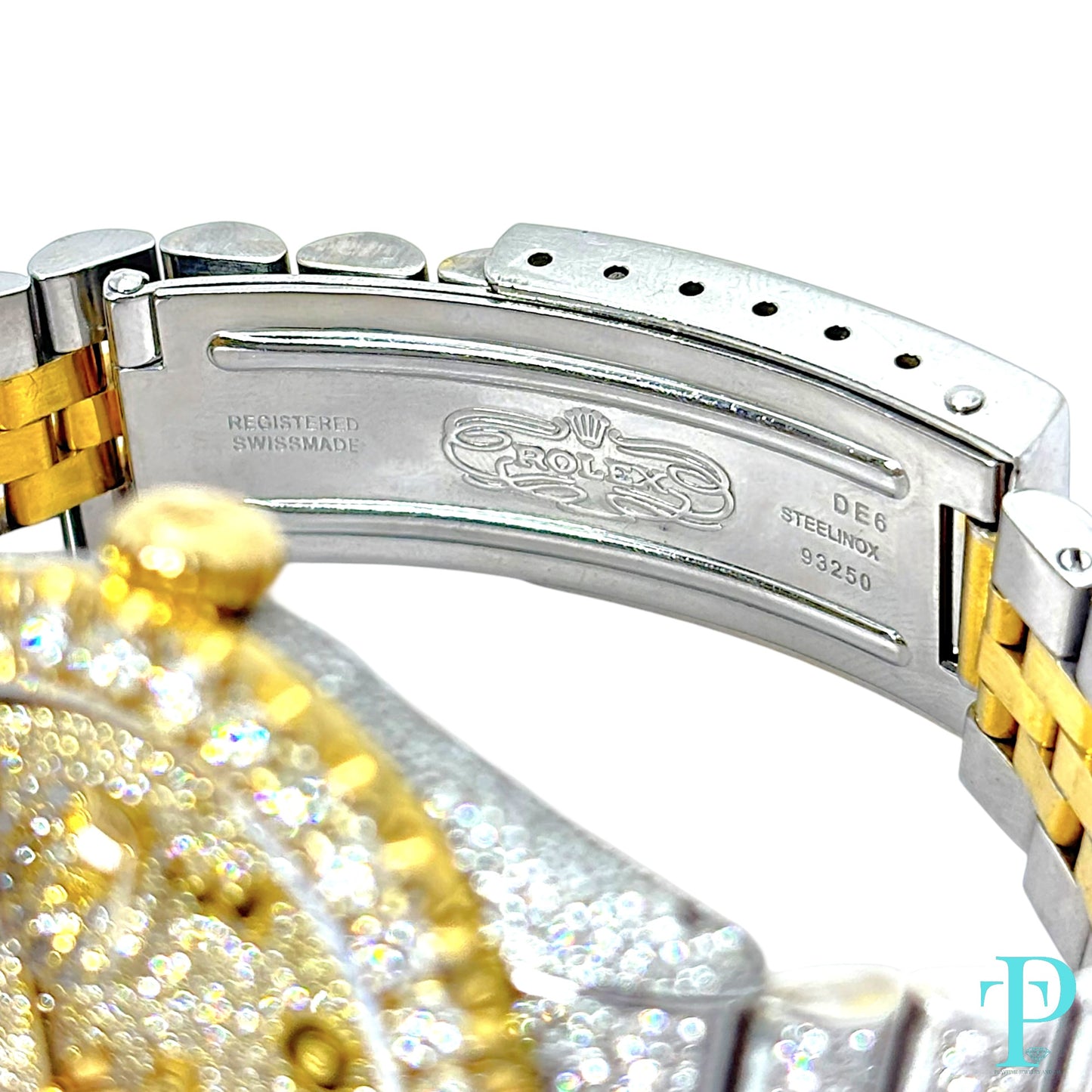 36MM ROLEX DATEJUST Ref.16013 / 15CT DIAMOND BUSTDOWN / AUTOMATIC