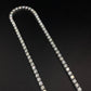SOLID 14KT GOLD VVS-1 CVD 9.81CTW DIAMOND TENNIS NECKLACE