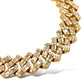 15MM 14KT ROSE GOLD BAGUETTE DIAMOND MIAMI CUBAN LINK BRACELET 14.00 CTW