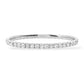 3.8MM 20-POINTER ENTIRE DIAMOND FLEX BANGLE BRACELET