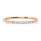 3.8MM 20-POINTER ENTIRE DIAMOND FLEX BANGLE BRACELET