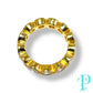 4.00CTW / 3.5MM / 14KT YELLOW GOLD / BEZEL SET / DIAMOND ETERNITY BAND