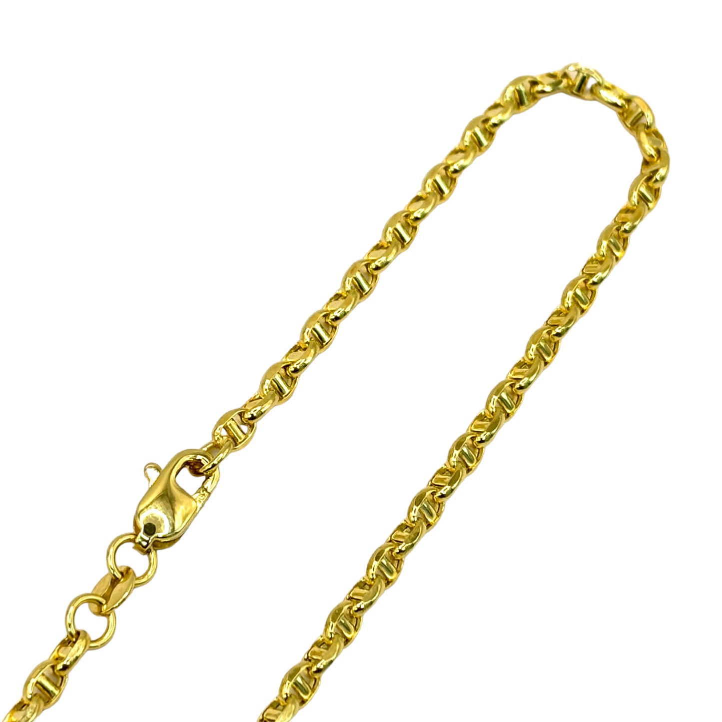 14Kt 3MM HOLLOW ANCHOR GUCCI LINK CHAIN
