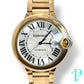 38MM CARTIER BALLON BLEU / 18KT ROSE GOLD / WHITE ROMAN DIAL / AUTOMATIC