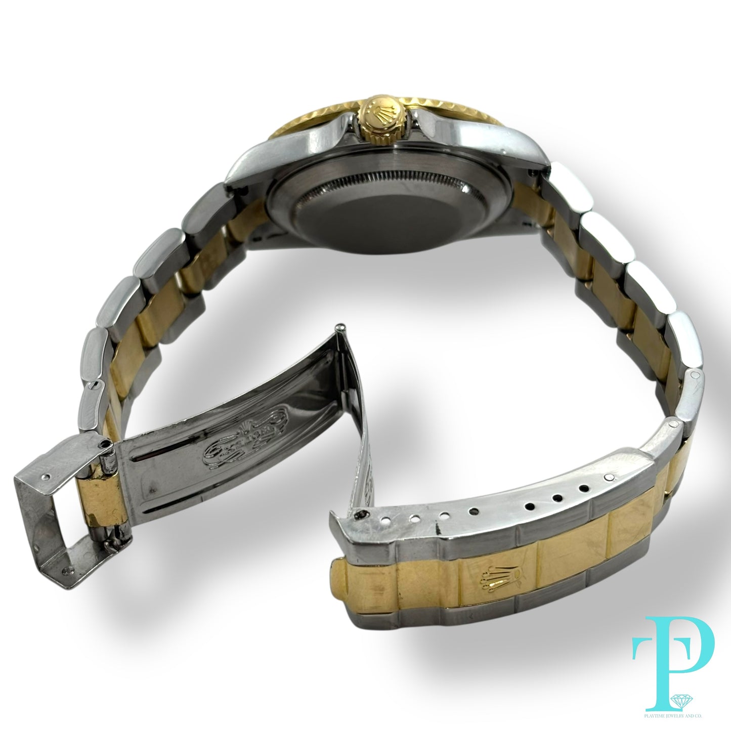40MM ROLEX SUBMARINER / 18KT GOLD / STEEL TWO-TONE / BLUE DIAL / AUTOMATIC MOVEMENT / REF. 16613
