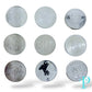 1 OUNCE .999 FINE SILVER ROUND (SECONDARY MARKET, VARIED CONDITION, MINT & YEAR)