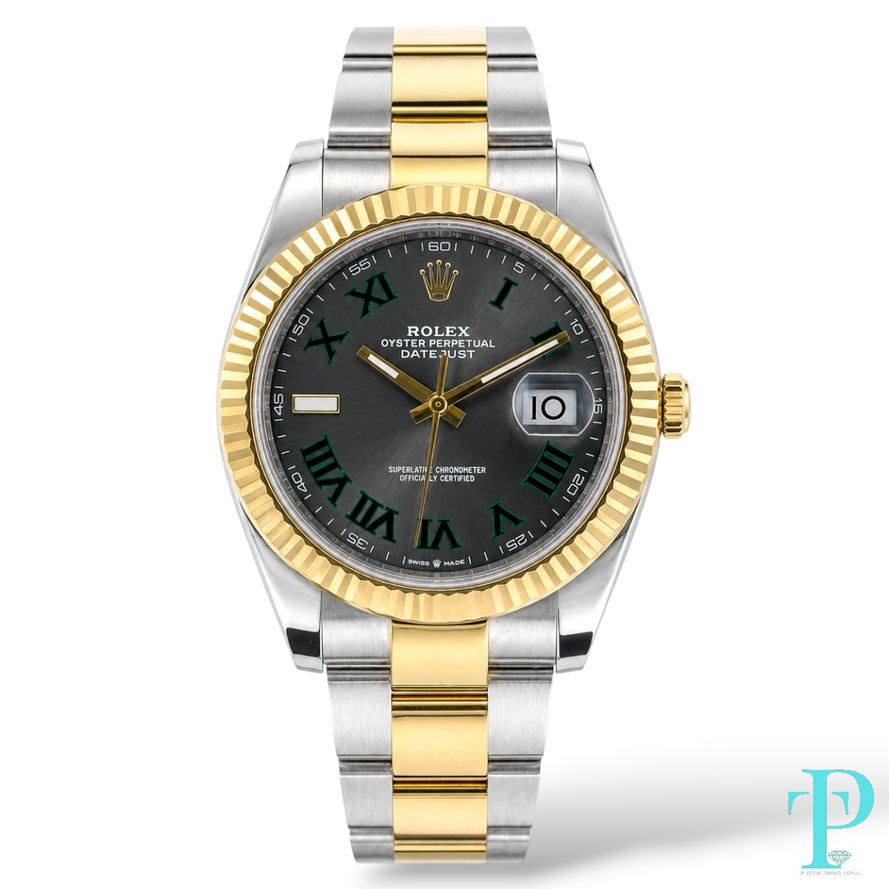 Pre-Owned 41MM Rolex Datejust “Wimbledon” 126333