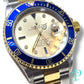 40MM ROLEX SUBMARINER (ANNIVERSARY “SERTI” DIAL) 18KT GOLD / STAINLESS STEEL TWO-TONE / OYSTER BRACELET / AUTOMATIC / DIAMOND AND SAPPHIRE SET HOUR MARKERS