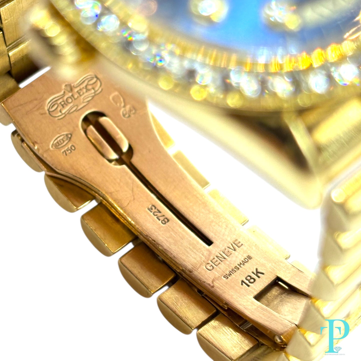 36MM ROLEX DAY-DATE(PRESIDENTIAL) 18KT YELLOW GOLD
