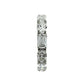 8CTW DIAMOND ETERNITY RING w. OVAL & EMERALD CUT