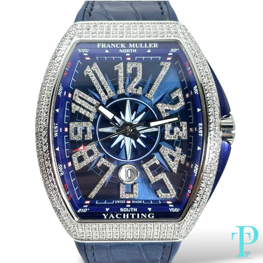 Pre-Owned 44MM Franck Muller Vanguard Yachting V45-SC-DT (2014)