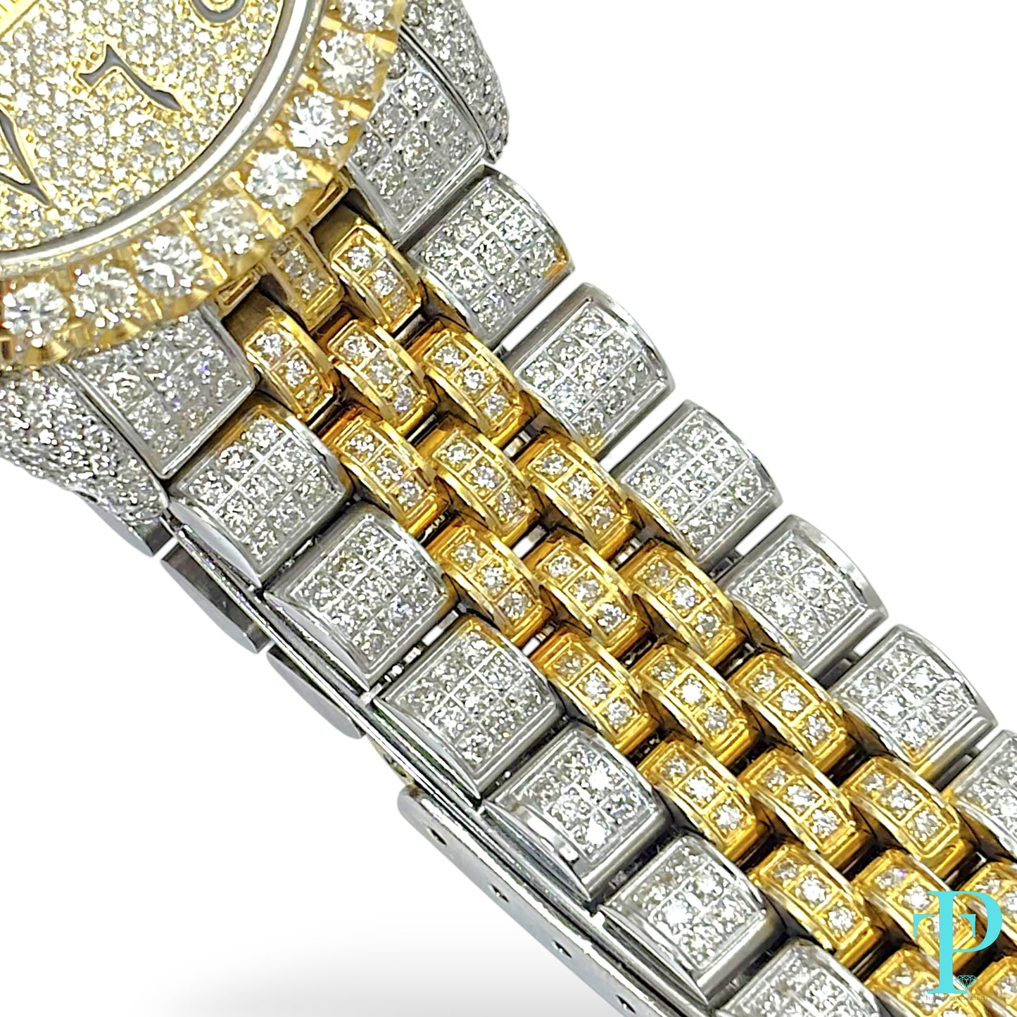 36MM ROLEX DATEJUST Ref.16013 / 15CT DIAMOND BUSTDOWN / AUTOMATIC