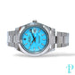 41MM ROLEX DATEJUST TIFFANY BLUE DIAL MENS WATCH REF.116300