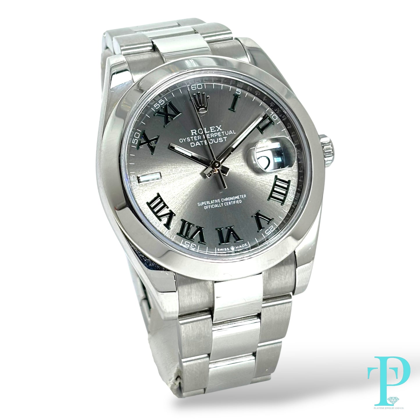 41MM ROLEX DATEJUST “WIMBLEDON” REF. 116300