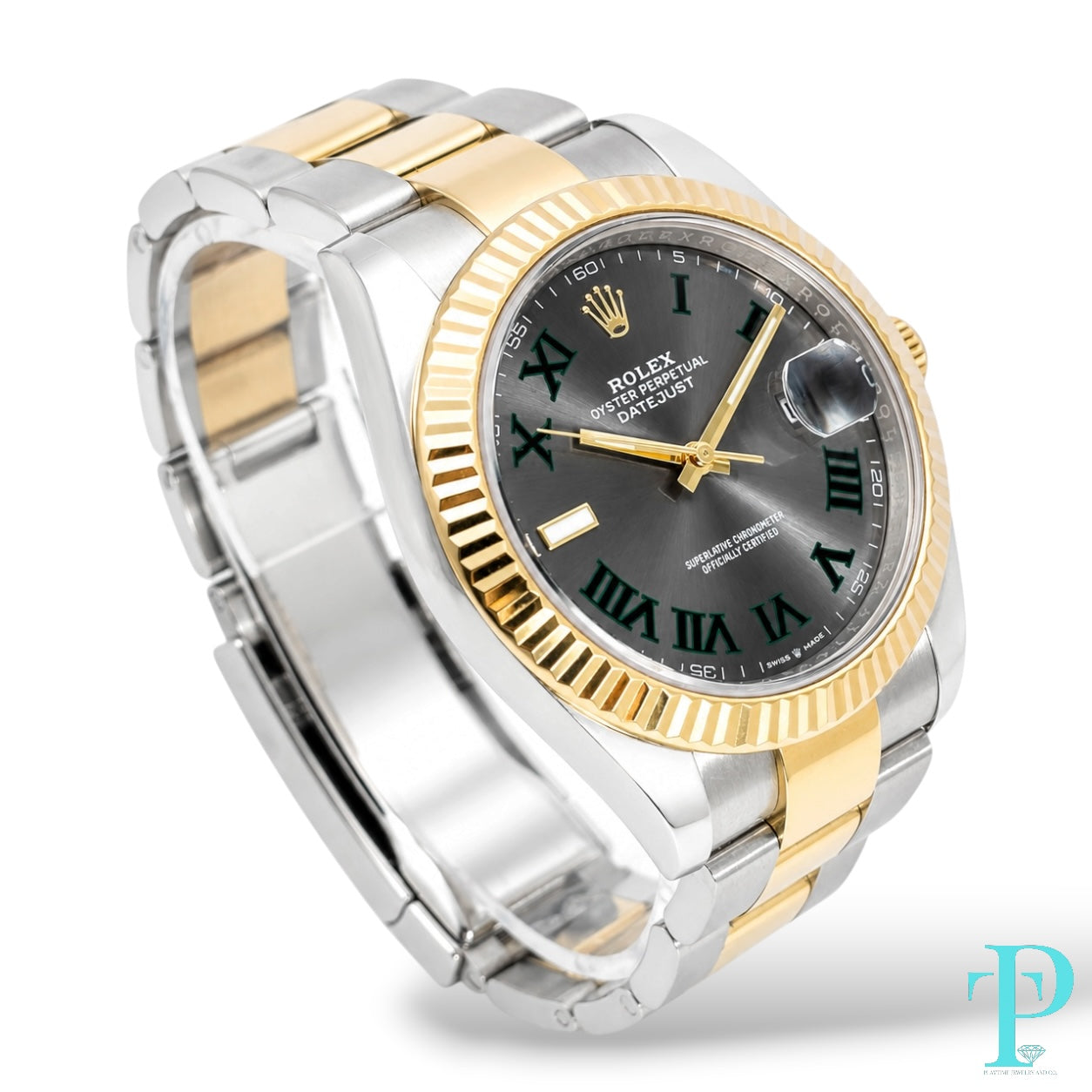 Pre-Owned 41MM Rolex Datejust “Wimbledon” 126333