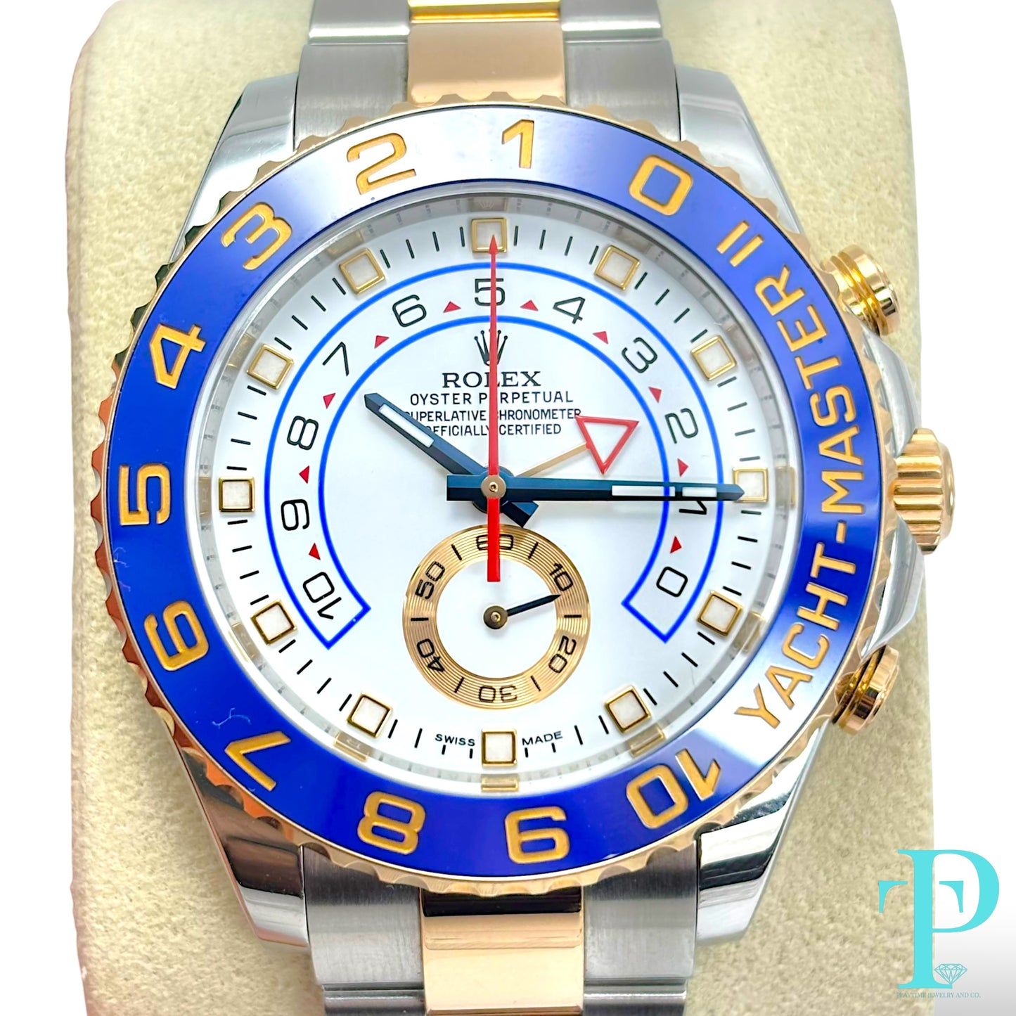 44MM ROLEX YACHT-MASTER II REF. M116681 / 18KT ROSE GOLD