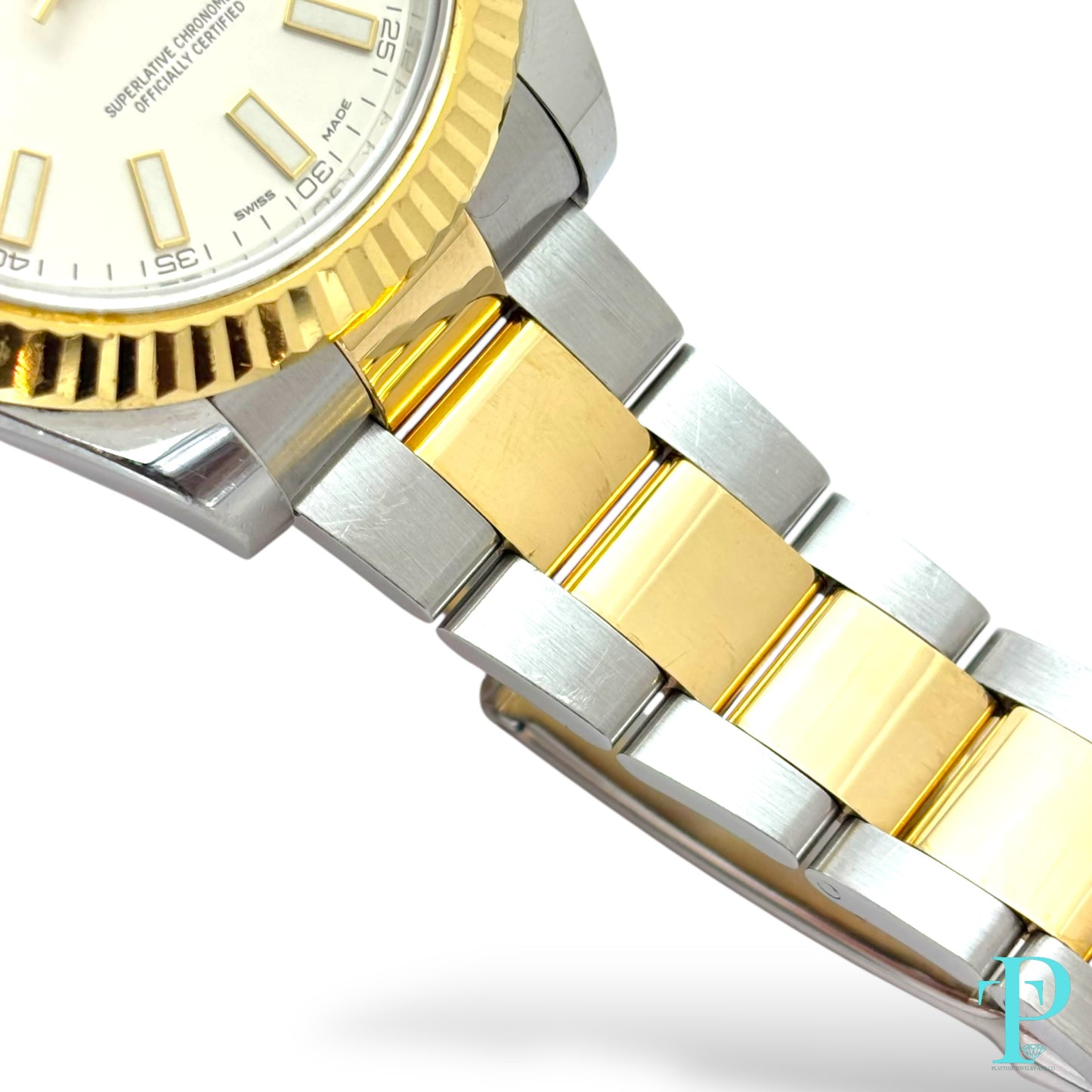 41MM ROLEX DATEJUST / 18KT YELLOW GOLD / IVORY DIAL / AUTOMATIC Ref.116333