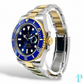 PRE-OWNED 40MM ROLEX SUBMARINER 116613LB 18KT TWO-TONE (BLUESY) MENS WATCH