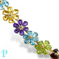 10KT YELLOW GOLD “FLOWERS OF SPRING” LADIES BRACELET