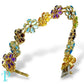 10KT YELLOW GOLD “FLOWERS OF SPRING” LADIES BRACELET