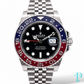 PRE-OWNED 40MM ROLEX GMT-MASTER II JUBILEE BRACELET (PEPSI) REF.126710BLRO