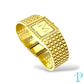 36MM VINTAGE GENÈVE 14KT SOLID GOLD RECTANGULAR WATCH