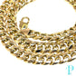 11MM 10KT HOLLOW YELLOW MIAMI CUBAN LINK CHAIN 31” 89.52g