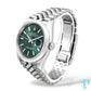 Pre-Owned 36MM Datejust Green 126200 Jubilee Stainless Steel (2025)
