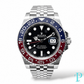 PRE-OWNED 40MM ROLEX GMT-MASTER II JUBILEE BRACELET (PEPSI) REF.126710BLRO