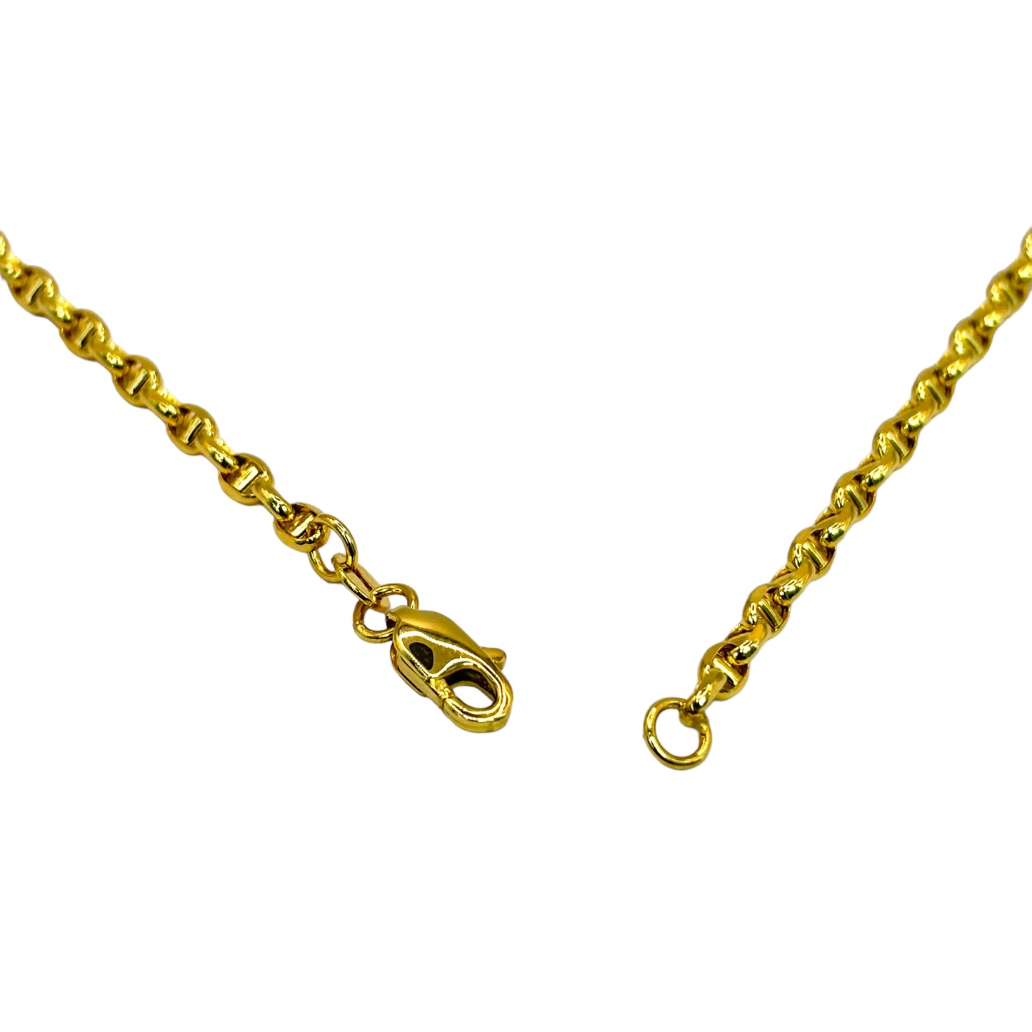 14Kt 3MM HOLLOW ANCHOR GUCCI LINK CHAIN